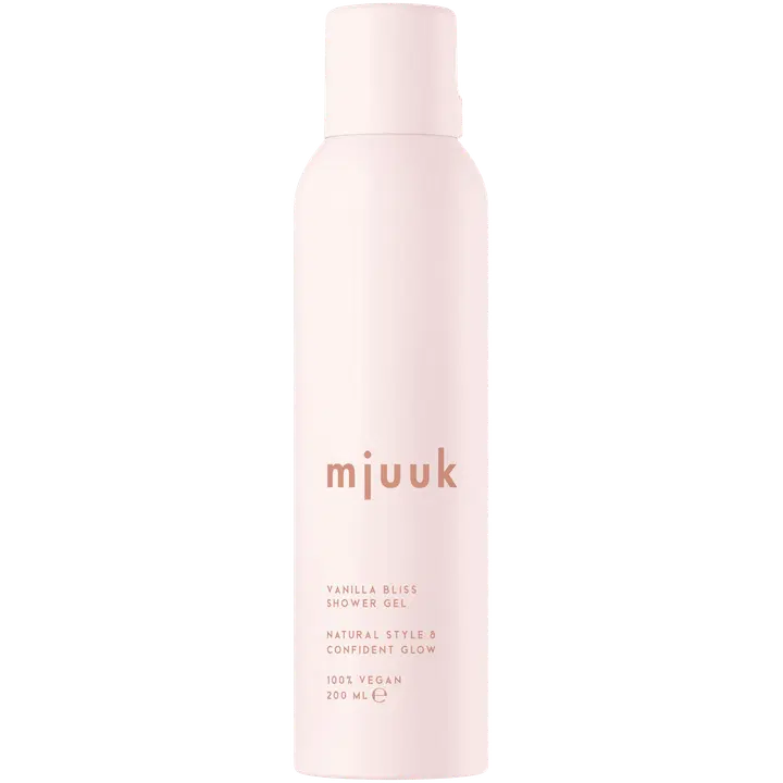 Mjuuk vanilla bliss foaming shower gel 200ml