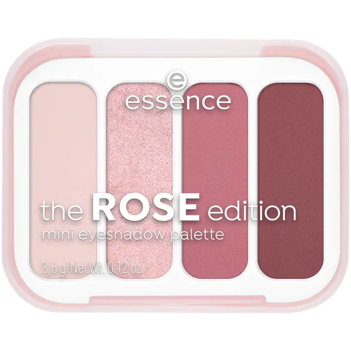 essence the ROSE edition mini eyeshadow palette 3.6 g