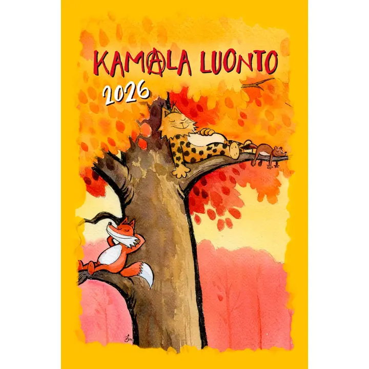 Like Kamala luonto pöytäkalenteri 2026