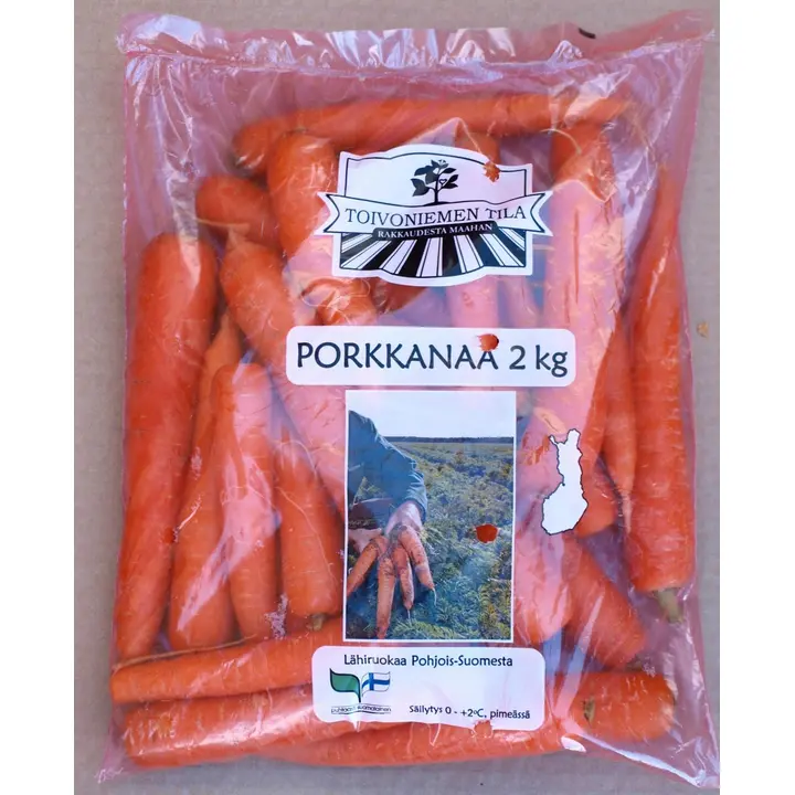 Toivoniemen tila 2kg Porkkana