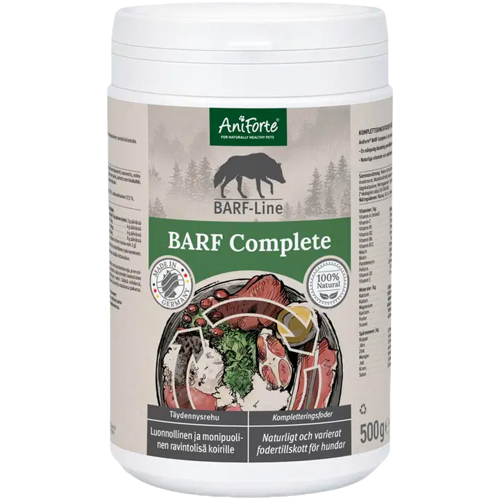 Aniforte BARF Complete, koirien täydennysrehu 500g
