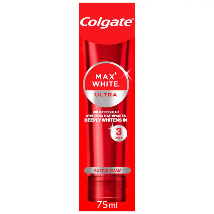 Colgate Max White Ultra Active Foam hammastahna 75ml