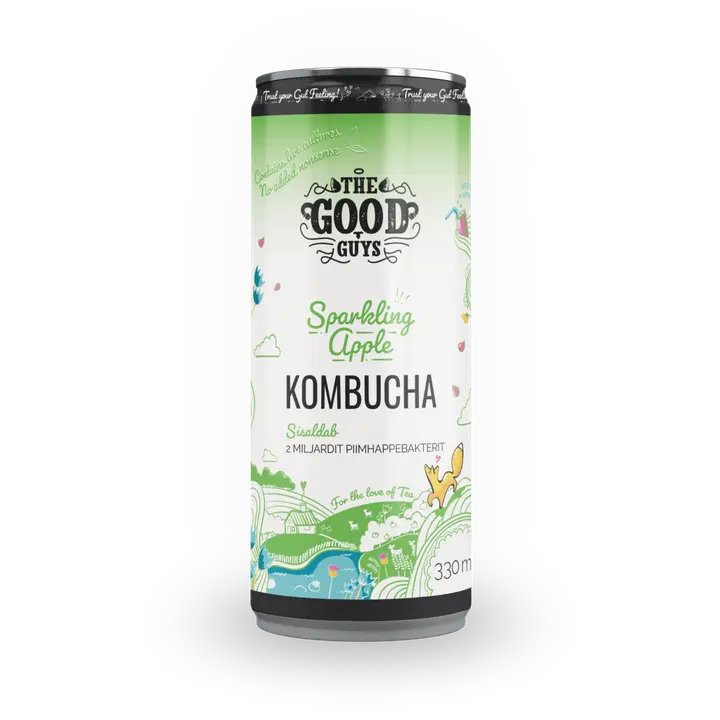 THE GOOD GUYS Mahe õuna kombucha 330ml