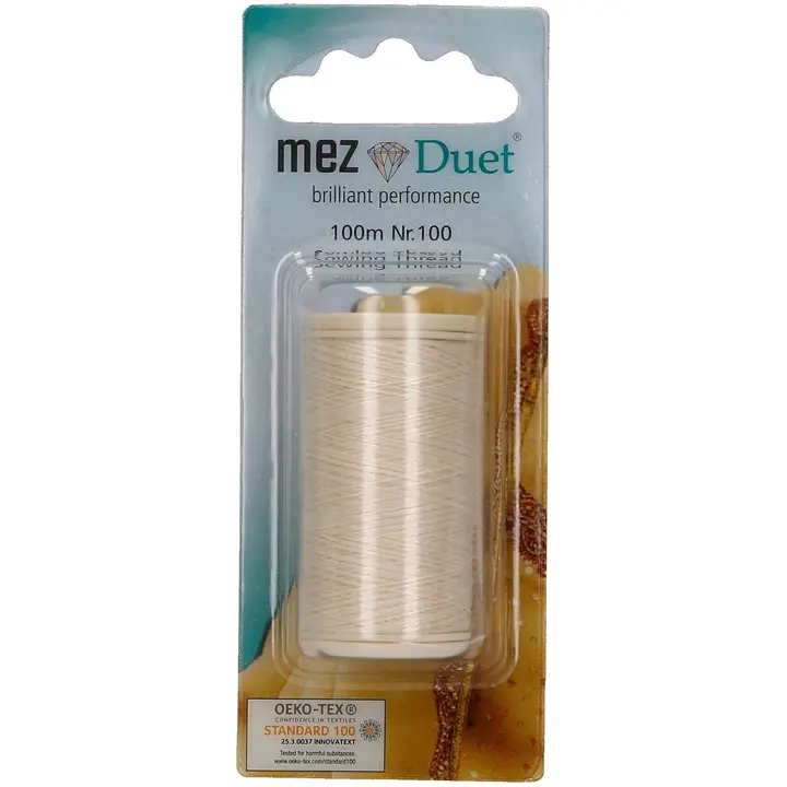 Polüesterniit Duet 100m loodusvalge