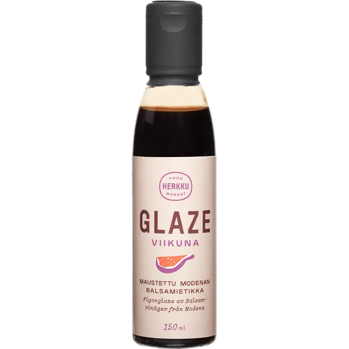 Herkku Glaze Viikuna maustettu Modenan balsamietikka 150 ml