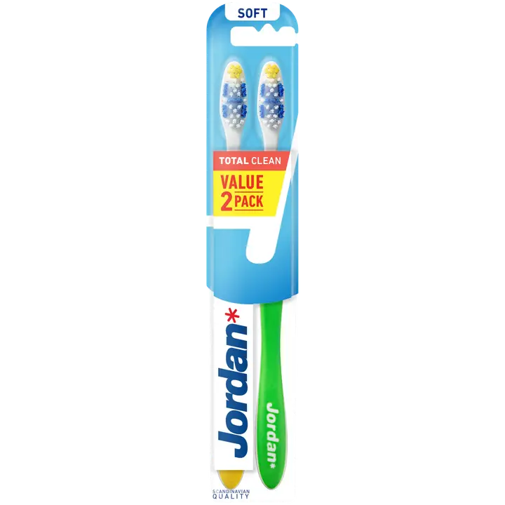 Jordan Total Clean Soft hammasharja 2kpl