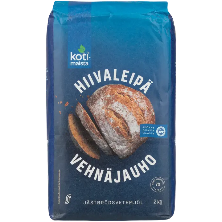 Kotimaista Hiivaleipävehnäjauho 2 kg