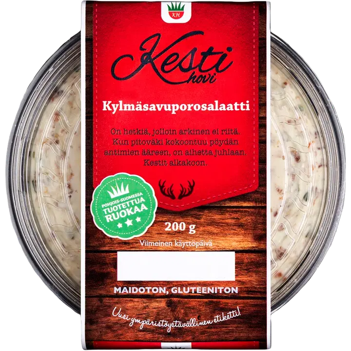 Kasvishovi Kesti kylmäsavuporosalaatti 200g