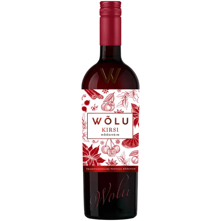 Wõlu Kirsi hõõgvein aromatiseeritud puuviljavein 10,5%vol 750 ml