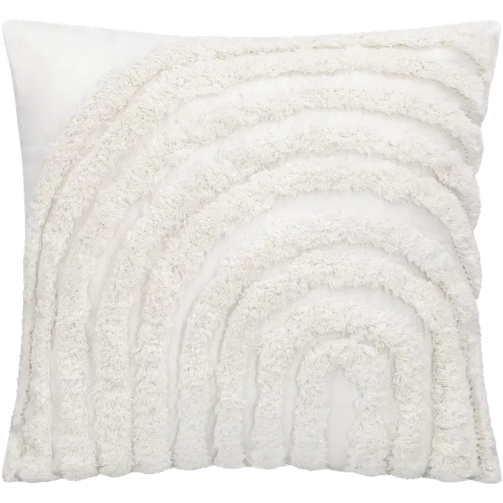 dekoratiivpadi arc valge 45x45