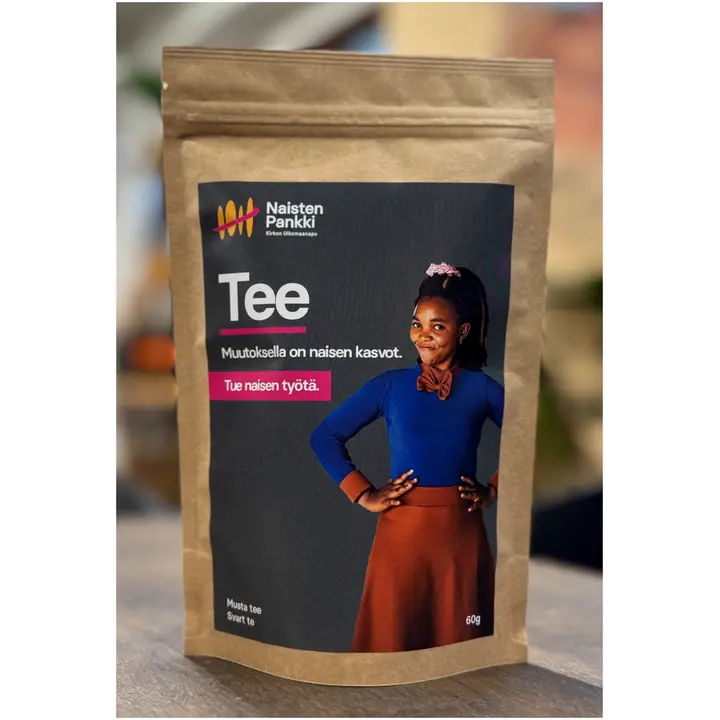Naisten Pankki Mustatee 60g