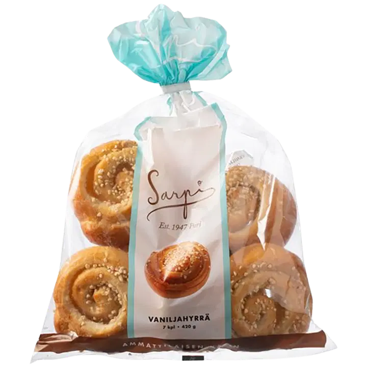 Sarpi Vaniljahyrrä 7kpl/420g