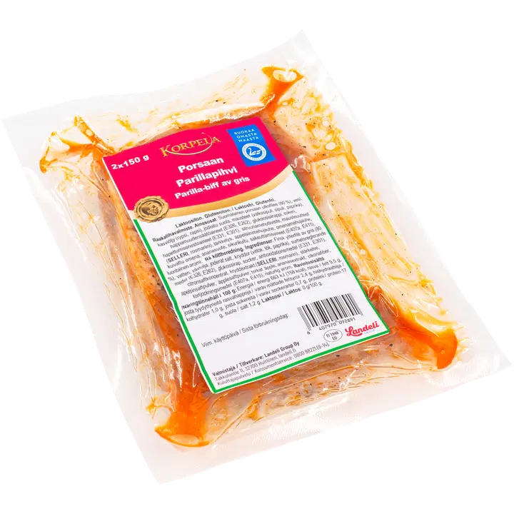 Korpela Porsaan parillapihvi 2x150g