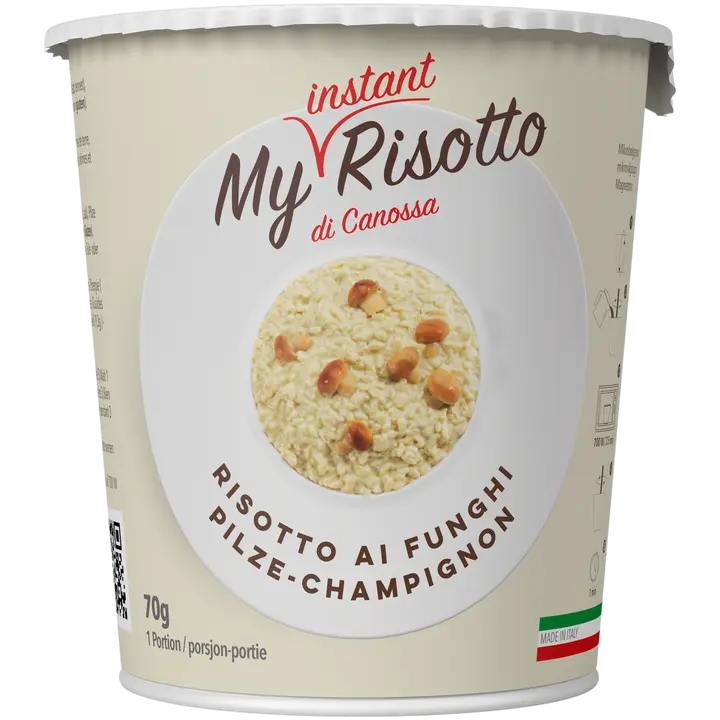 My Instant Risotto Herkkusienirisotto ateria