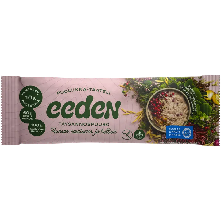 Eeden Täysannospuuro Puolukka-Taateli 60 g