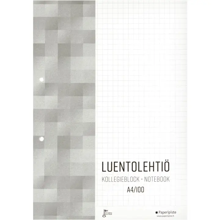 Paperipiste luentolehtiö A4/100
