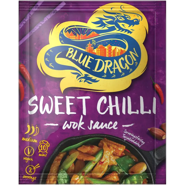 Blue Dragon Sweet chilli wok-kastike 120g