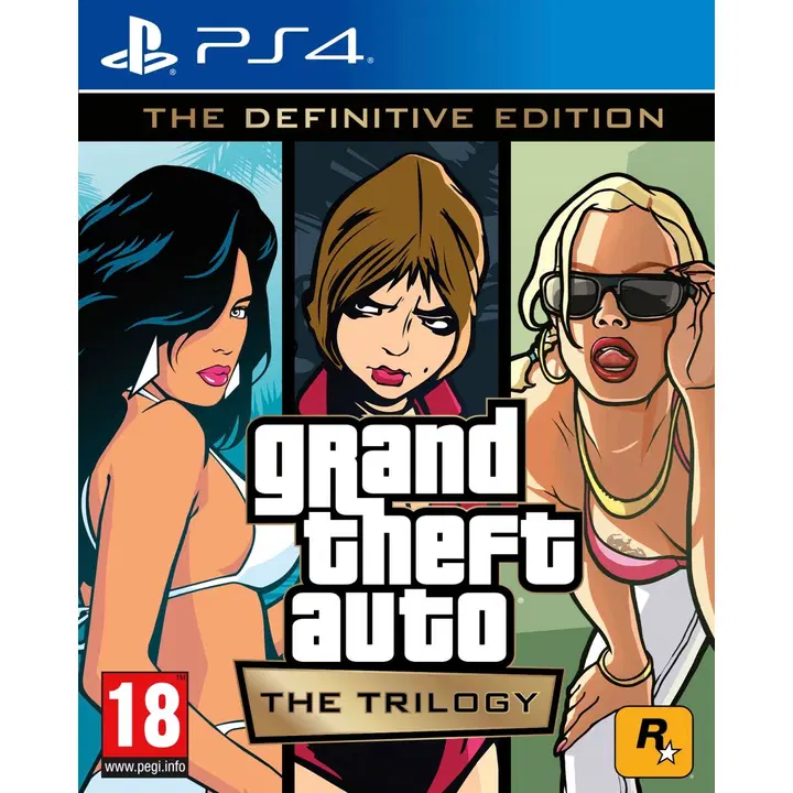 PS4 mäng Grand Theft Auto: The Trilogy - The