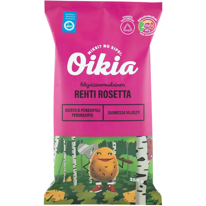 Oikia Rehti Rosetta perunalastut 250g