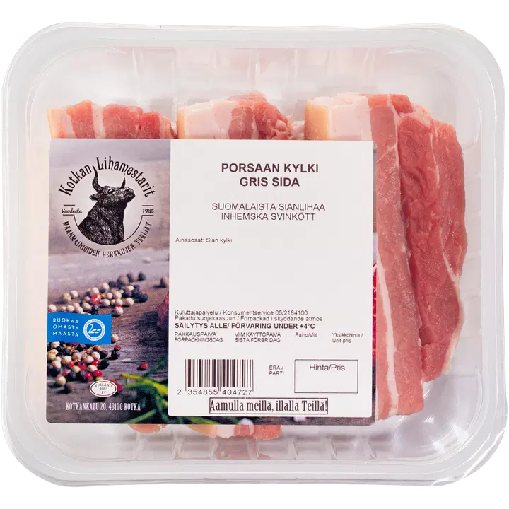 Kotkan lihamestarit porsaan kylki n. 700 g