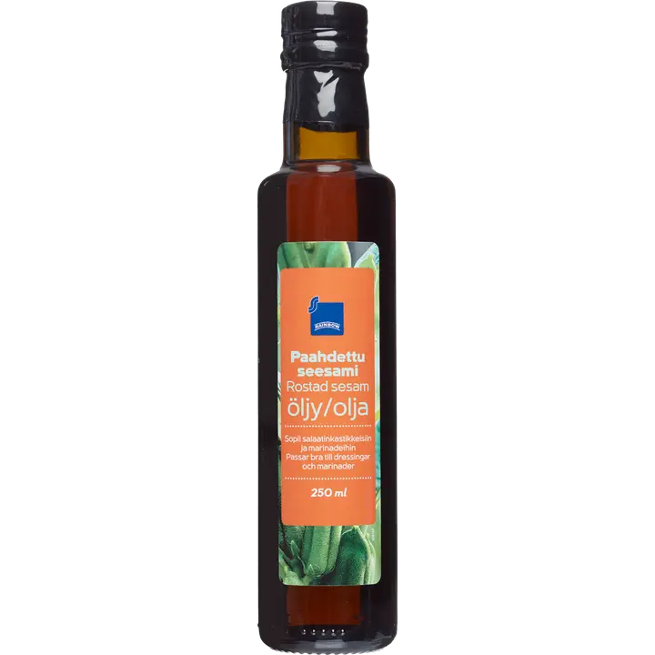 Rainbow seesamiöljy paahdettu 250ml