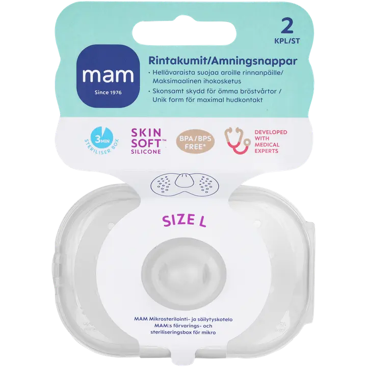 Mam nibukaitse, suurus L, 23mm, 2 tk