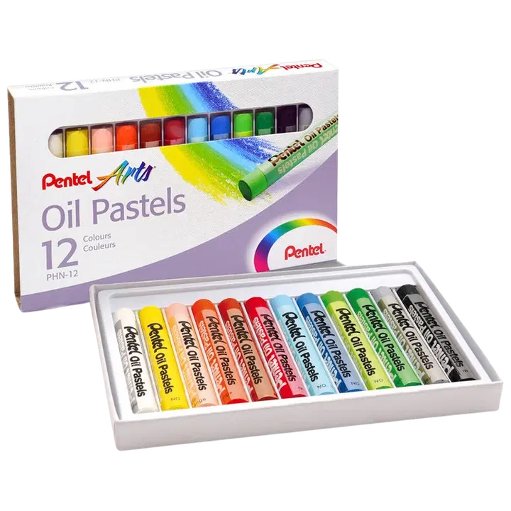 Õlipastellid 12v pentel arts