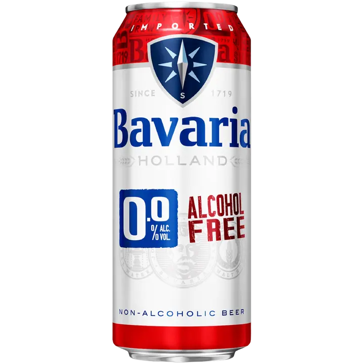 Bavaria 0,0% Premium Original Non-Alcoholic Beer 50 cl tölkki alkoholiton olut
