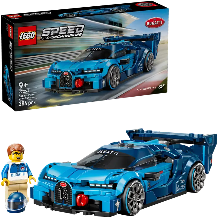 LEGO® Speed Champions 77253 Bugatti Vision GT ‑hyperurheiluauto
