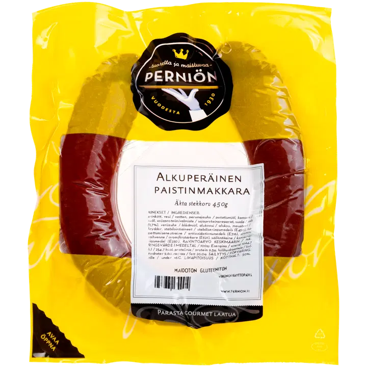 Perniön Liha paistinmakkara 450 g