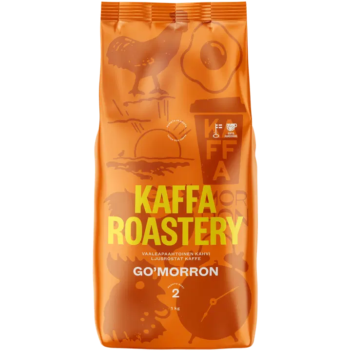 Kaffa Roastery Go'morron kahvipapu 1000g