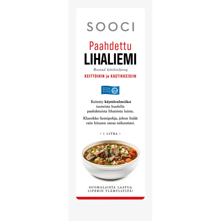 Kivikylän Paahdettu Lihaliemi 1L