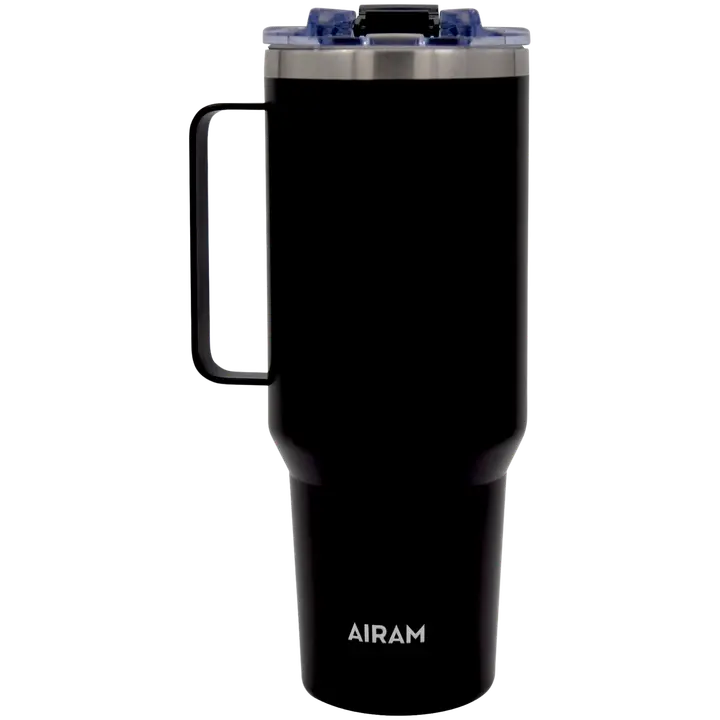 Airam teräsmuki Jumbo 1200 ml musta