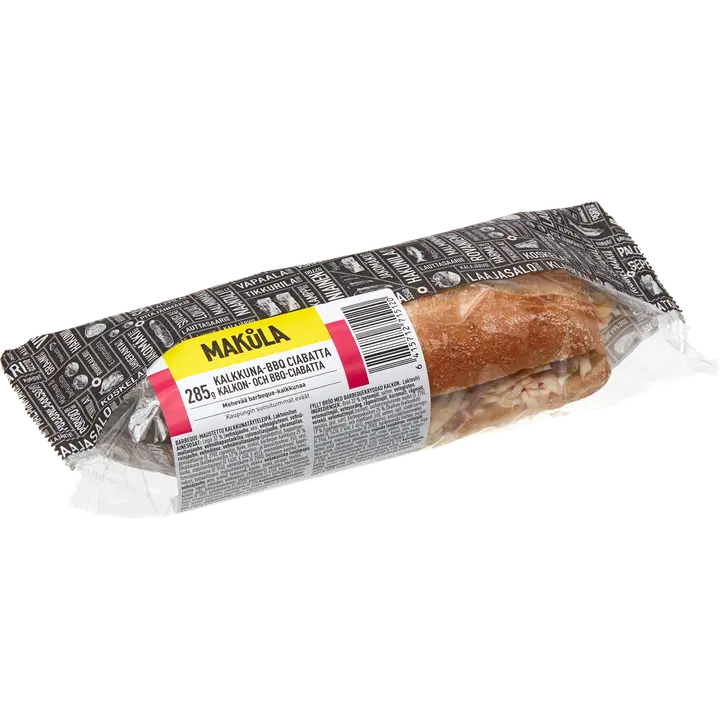 Makula kalkkuna-BBQ ciabatta 285 g