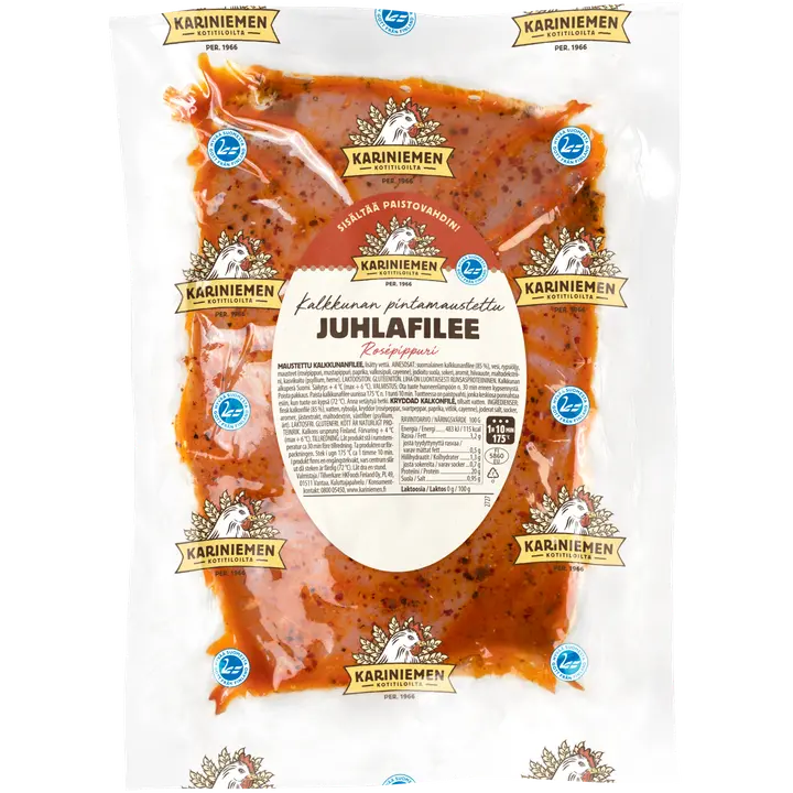 Kariniemen Kalkkunan Juhlafilee rosépippuri n. 1 kg