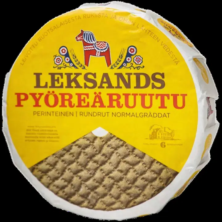 Leksands Pyöreäruutu Perinteinen näkkileipä 700g