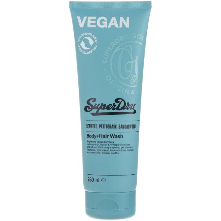 Superdry Body & Hair Wash Pacific suihkushampoo 250 ml