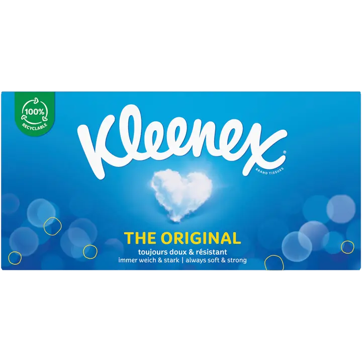 Kleenex Original, pakkauksessa 72 liinaa