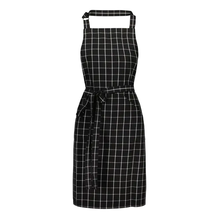 House esiliina Ruutu 82x90 cm musta-valkoinen