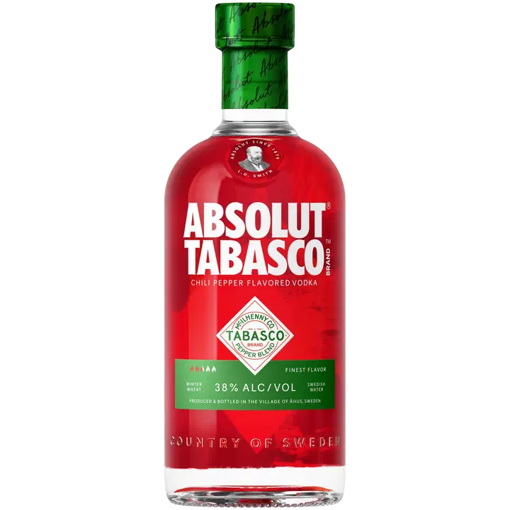 Absolut Tabasco Vodka piiritusjook 38%vol 700 ml
