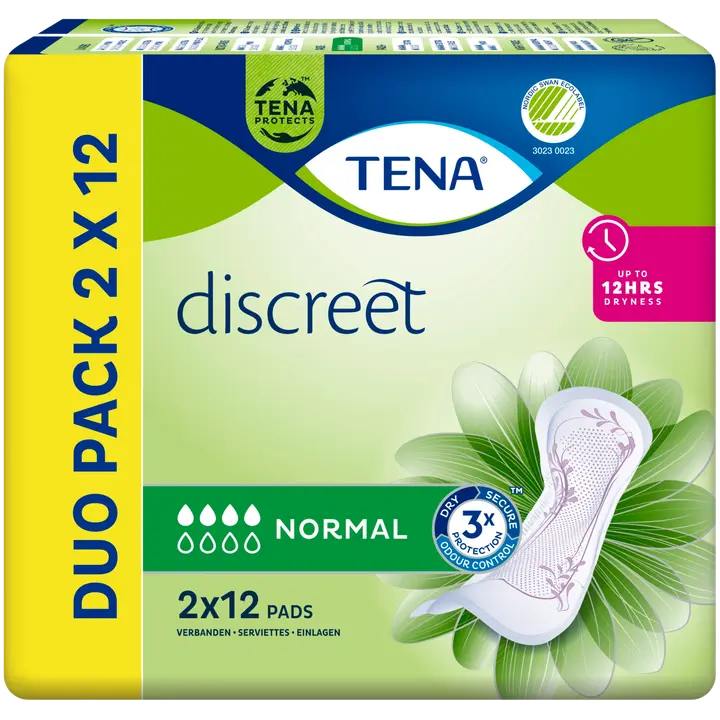 TENA inkontinenssisuoja Discreet Normal 24 kpl