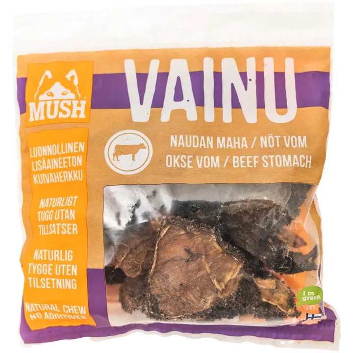 Mush kuivaherkut naudanmaha pala 180g