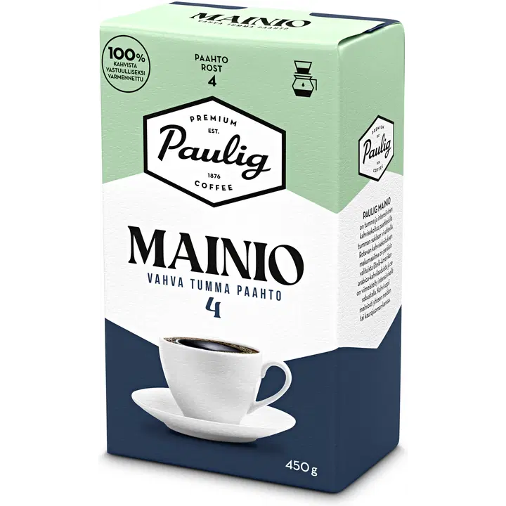 Paulig Mainio suodatinjauhettu kahvi 450g