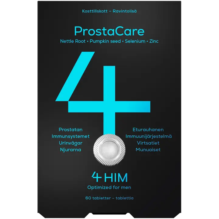 4Him ProstaCare ravintolisä 60 kpl
