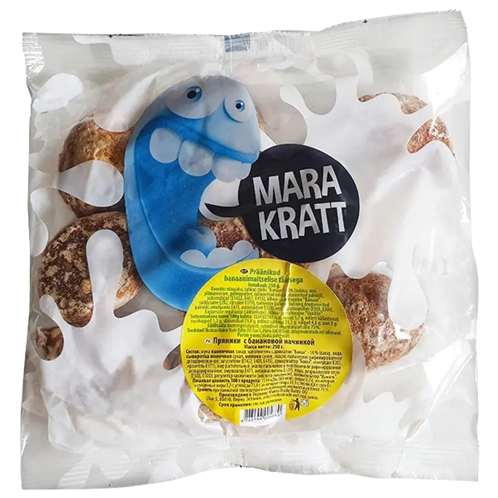 Marakratt präänik banaanimaitselise täidisega 250 g