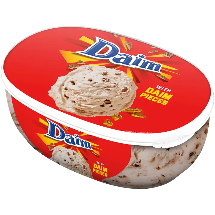 Daim jäätelö kotipakkaus 442g/850ml