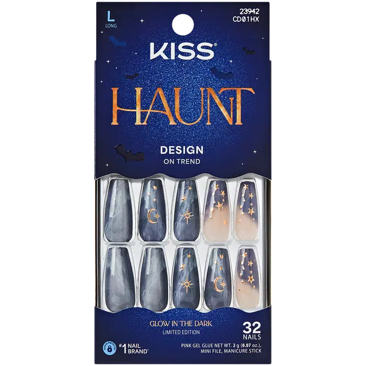 Kiss Halloween nails - Spooky Tips 28st