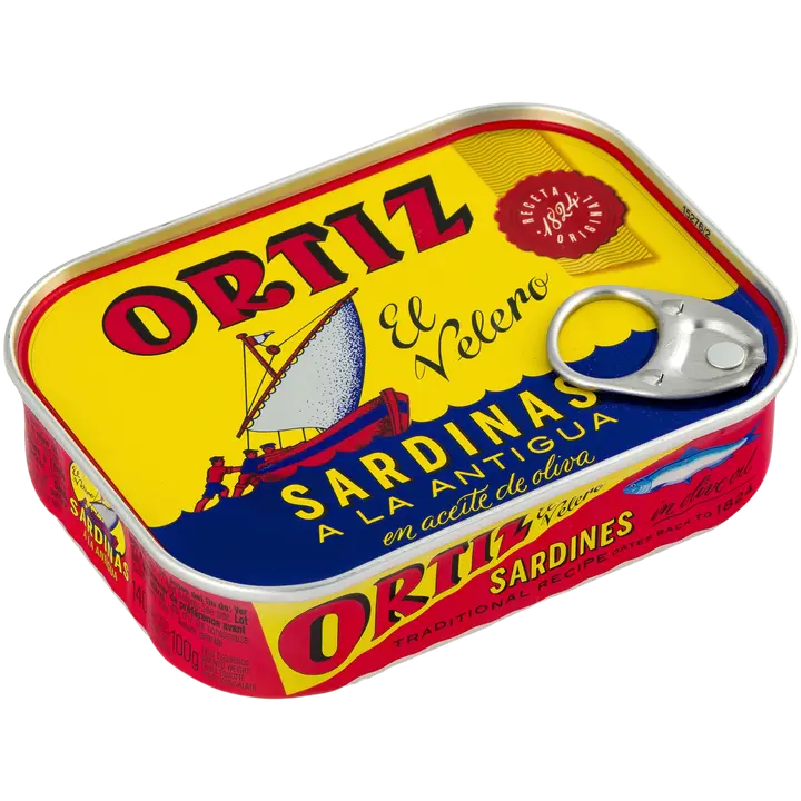 Ortiz sardiinifileet oliiviöljyssä 140g