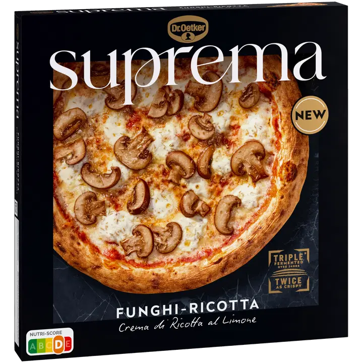 Dr. Oetker Suprema Funghi Ricotta pakastepizza 525 g