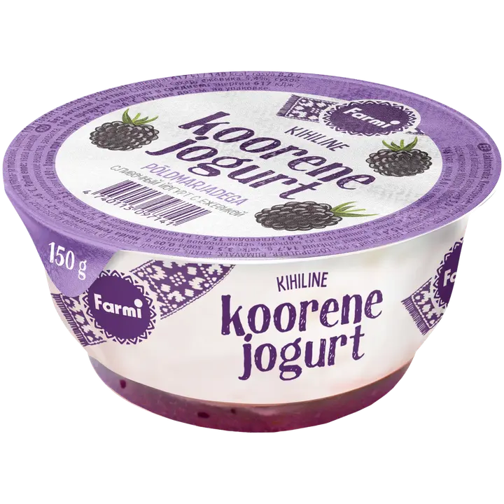 FARMI Koorene jogurt põldmarjadega 150g